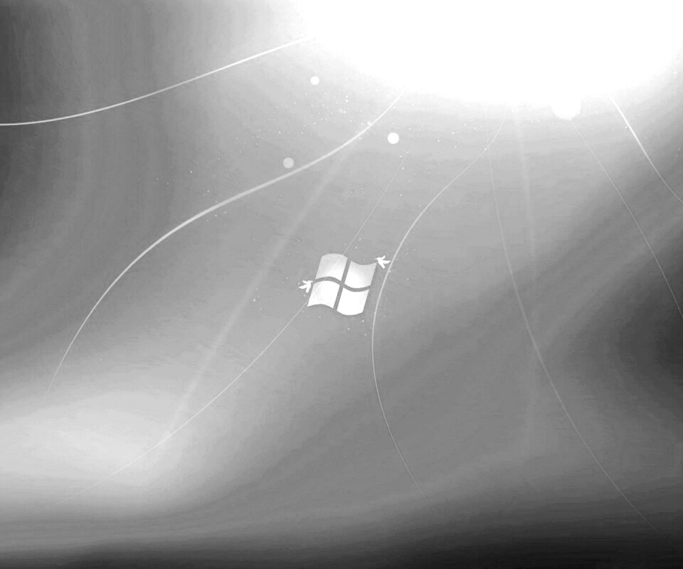 Оранжевый логотип Windows обои