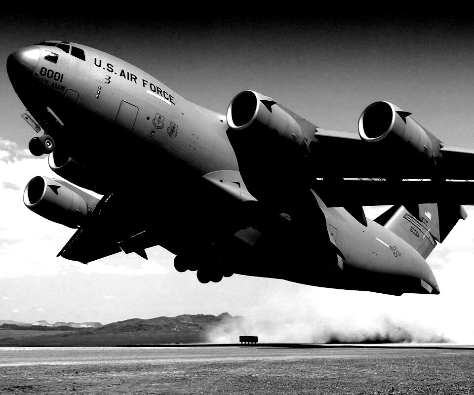 Транспортный самолет воздушных сил США обои