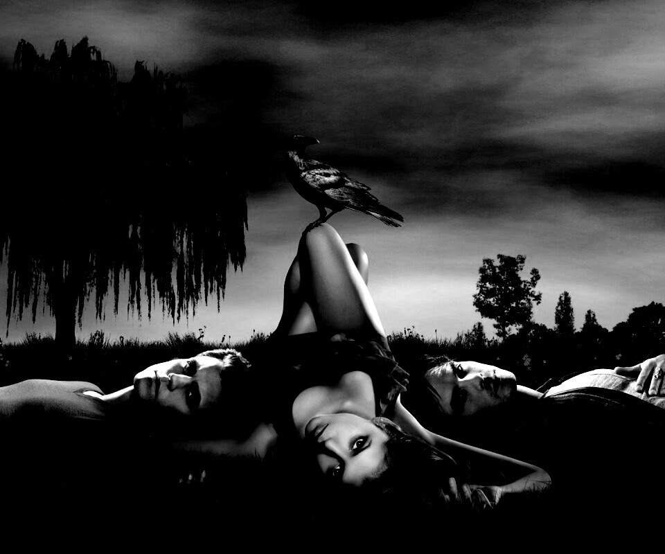 Герои сериала Дневники Вампира обои