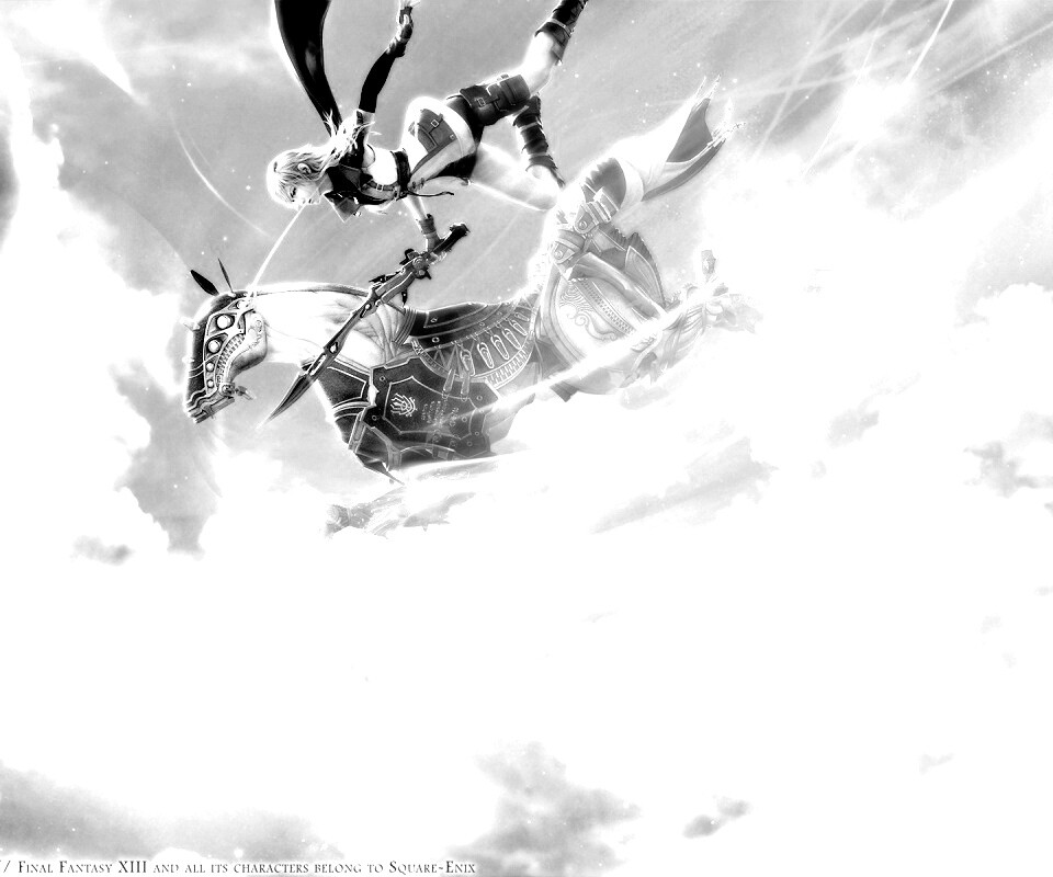 Девушка из Final Fantasy XIII обои