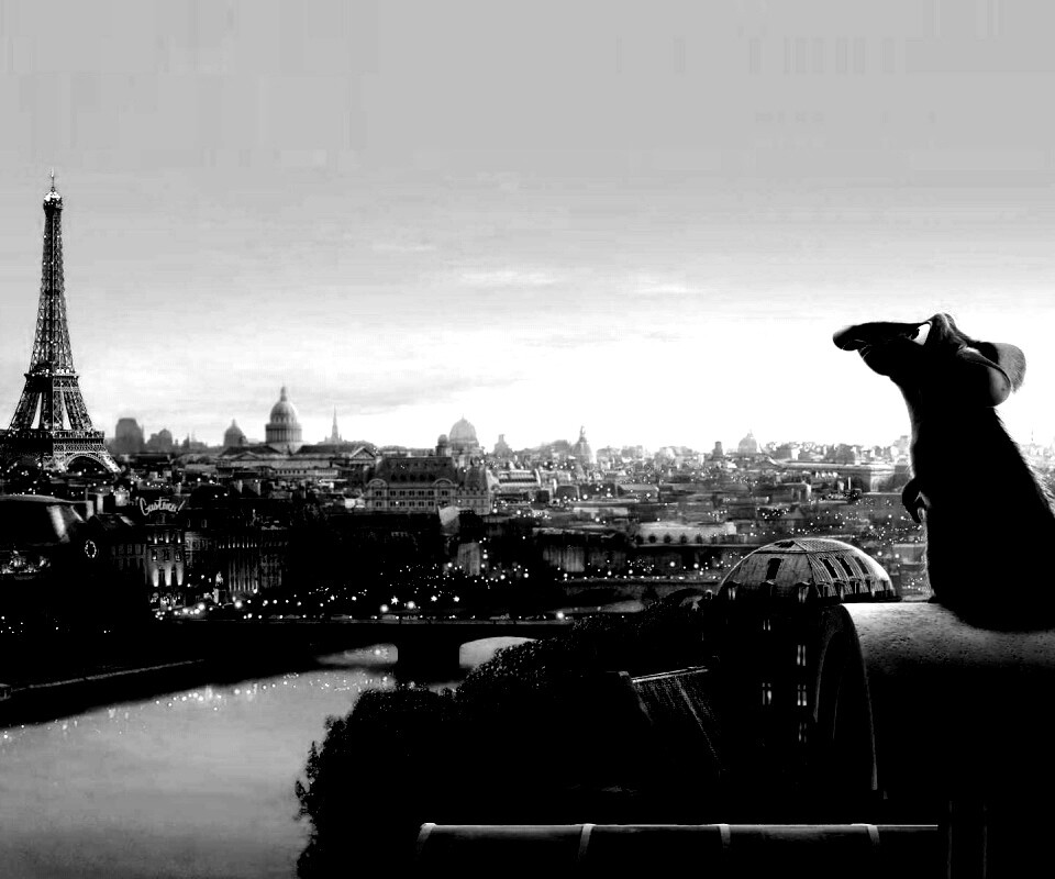 Париж в Рататуе обои