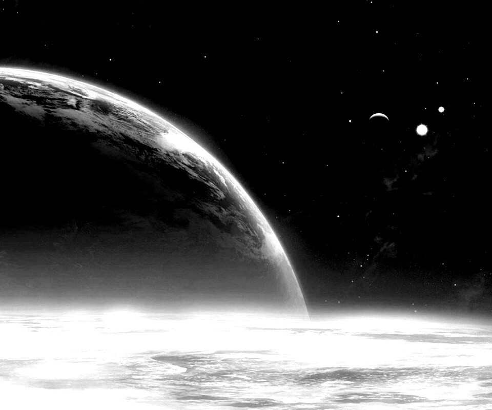 Планета за горизонтом обои