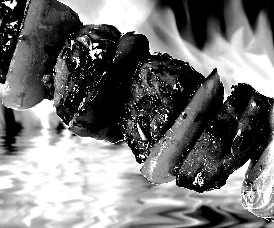 Сочный шашлычок обои