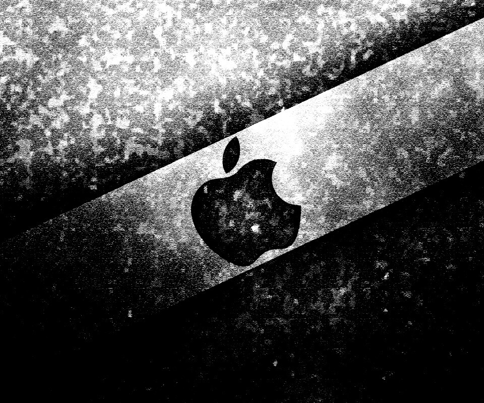 Камуфляжный логотип Эпл обои