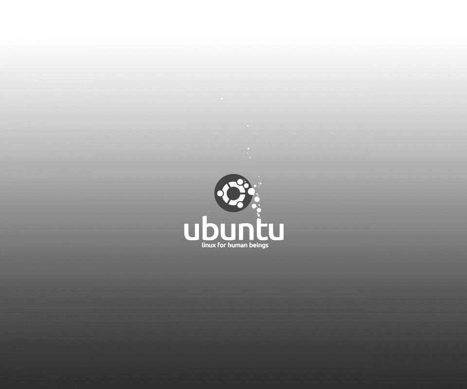 Логотип Ubuntu обои