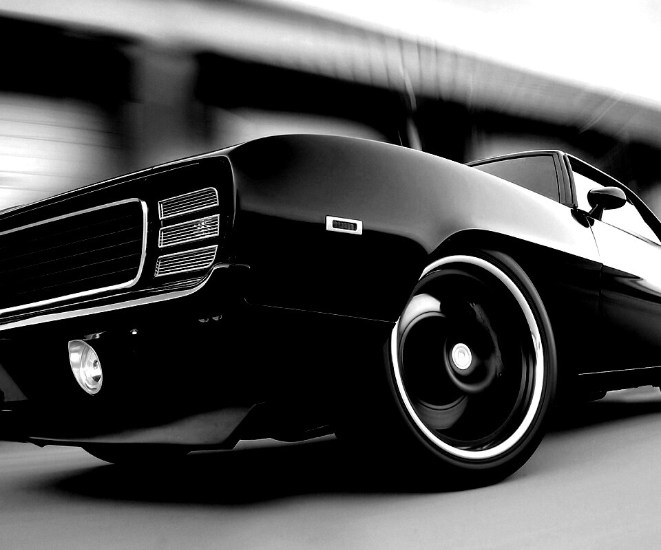 Мускул кар на повороте обои