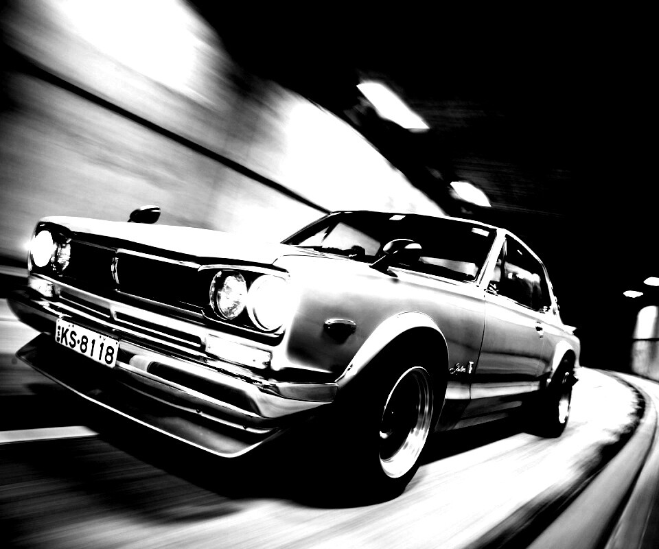 Авто в тоннеле обои