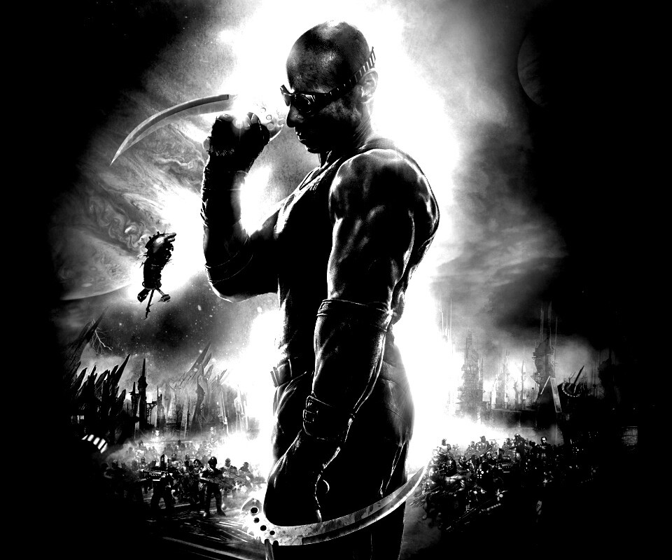 Риддик с клинками обои