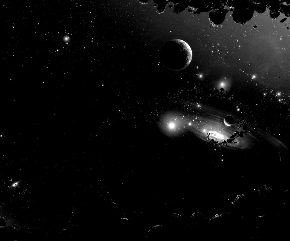 Причудливый пояс астероидов обои