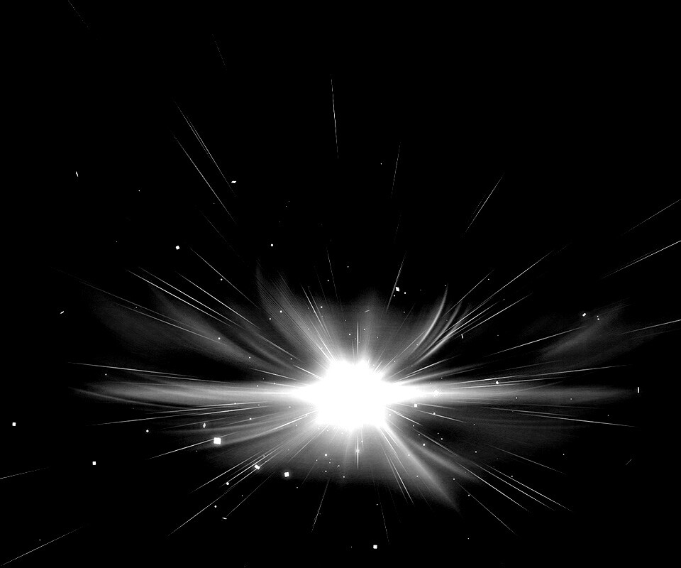 Летящий на тебя свет обои