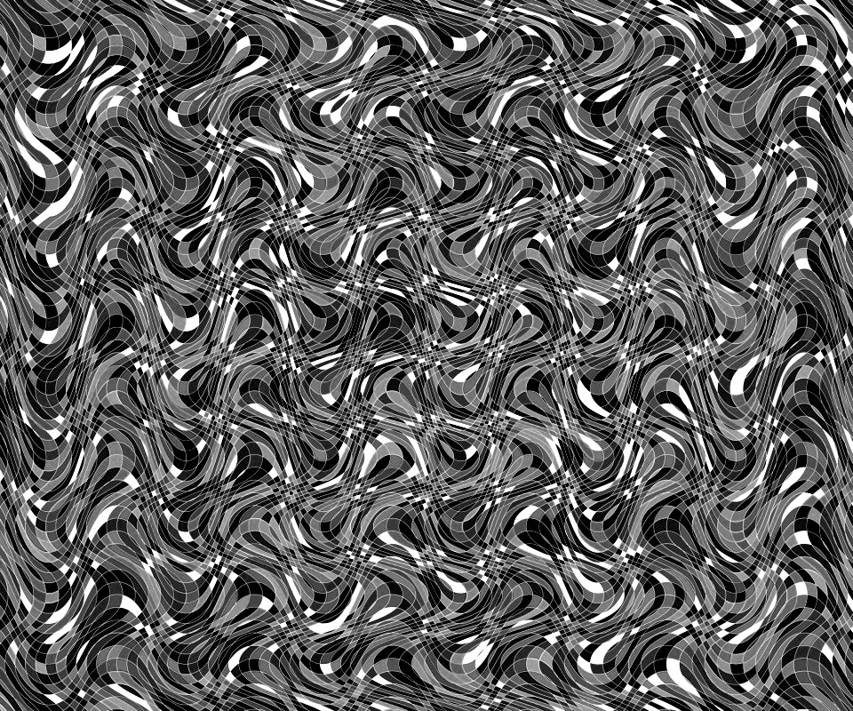 Кривые разноцветные клеточки обои