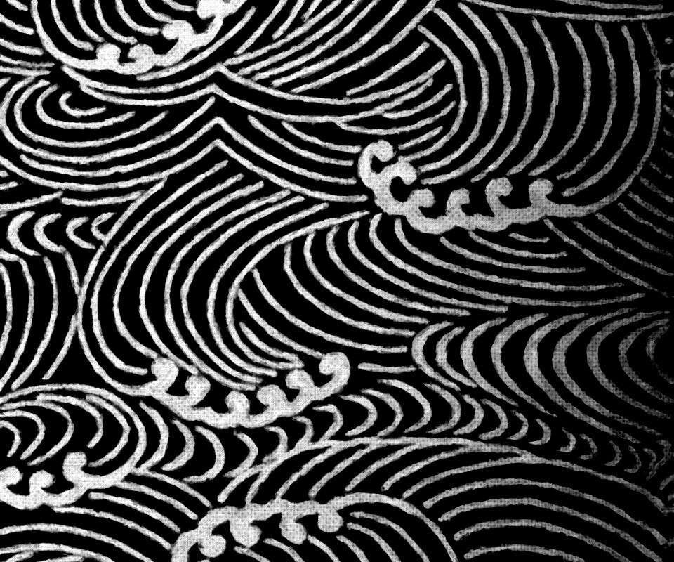 Волны на ткани обои