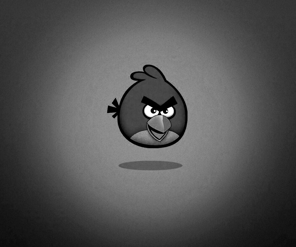 Красная птица из Angry Birds обои