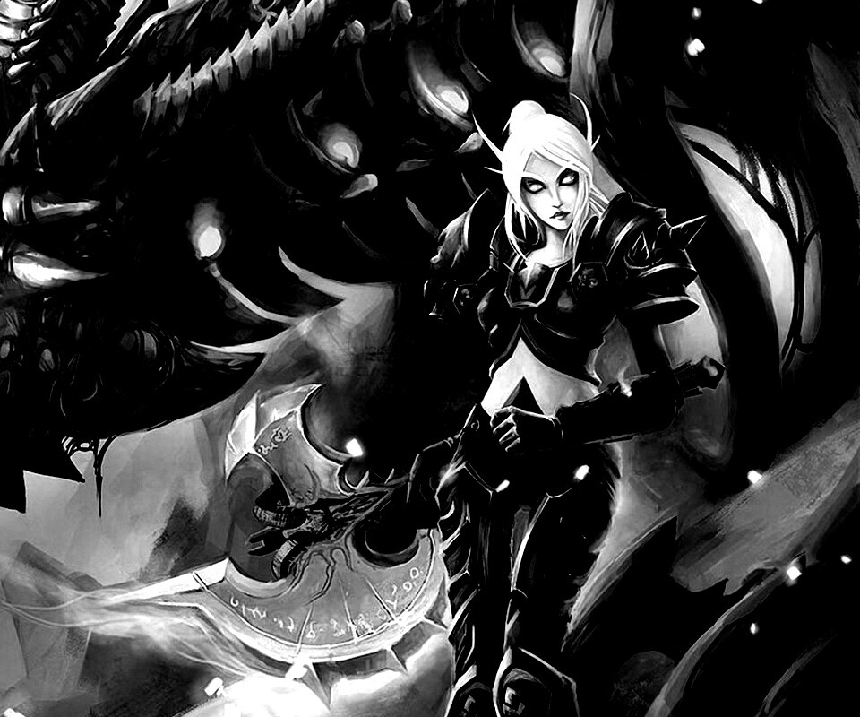 Героиня MMORPG обои