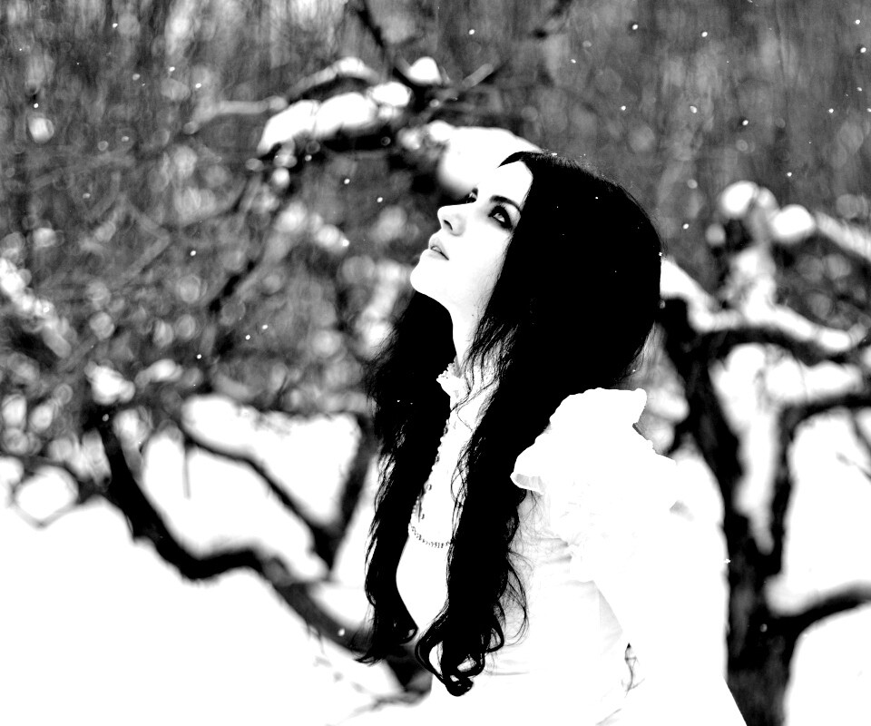 Белоснежная леди обои