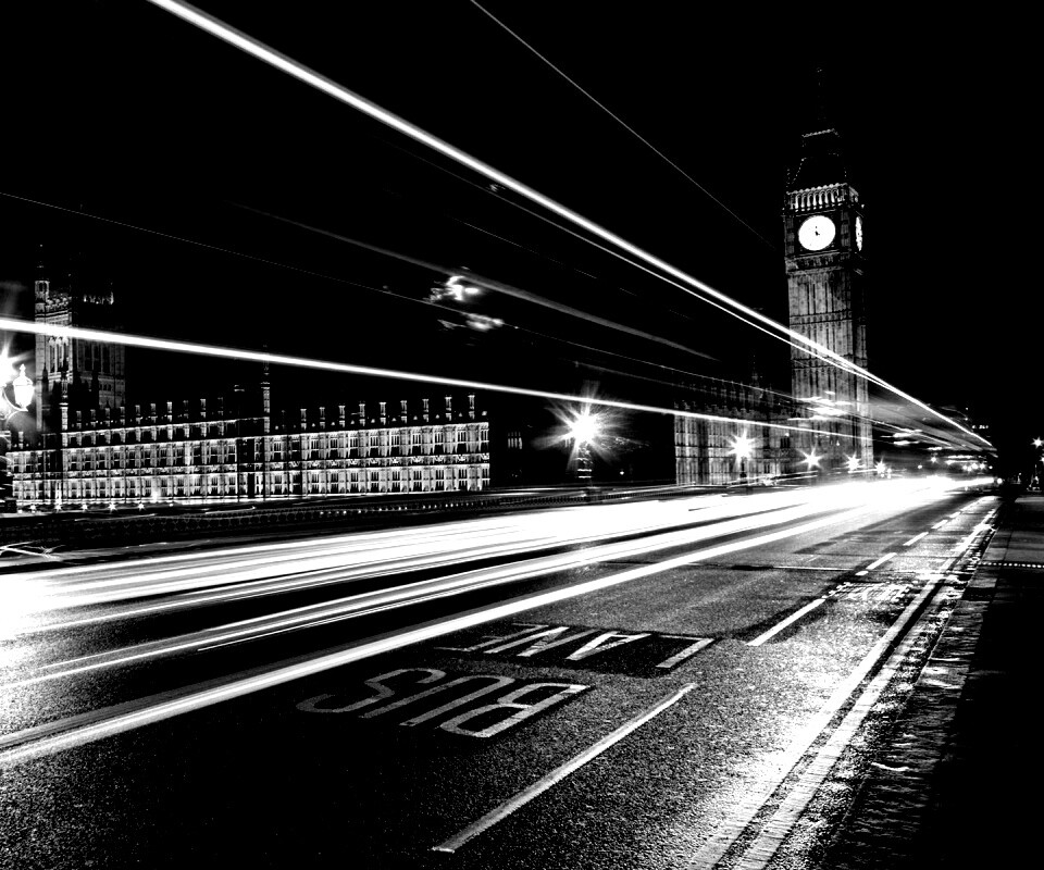 Ночной лондон обои