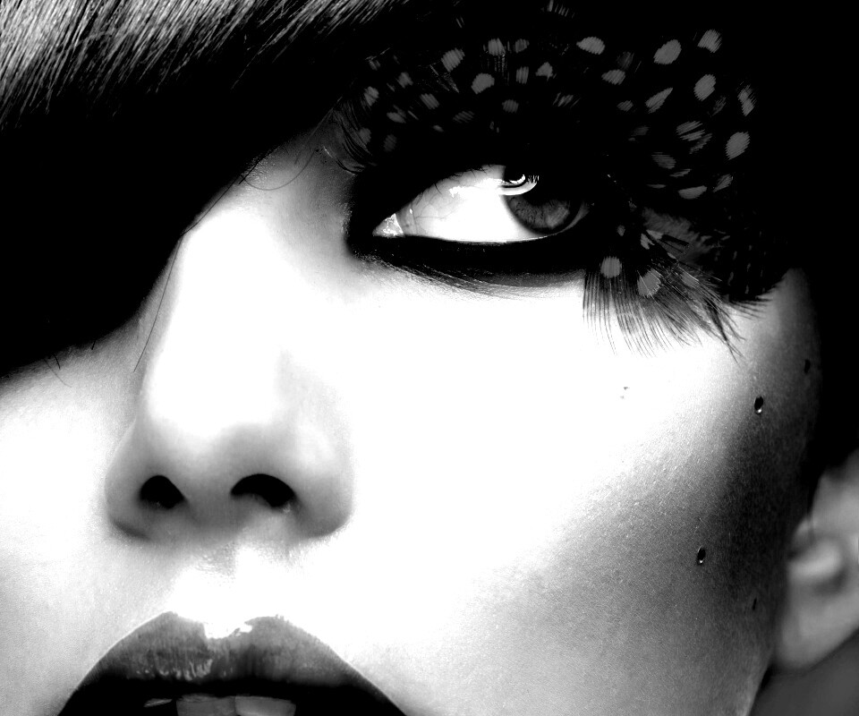 Макияж крупным планом обои