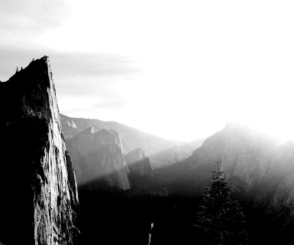 Горный пейзаж обои