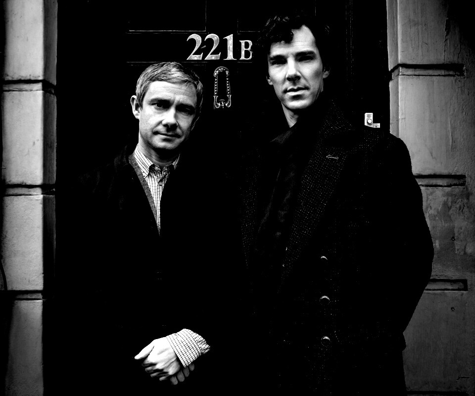 Шерлок и Ватсон обои