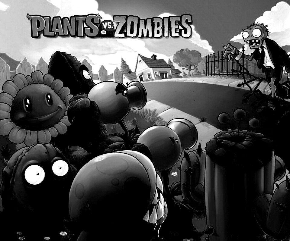 Plants vs zombies обои