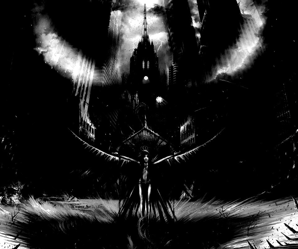 Тёмный ангел обои