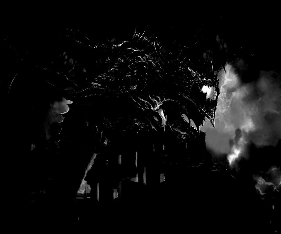 Огромный дракон обои