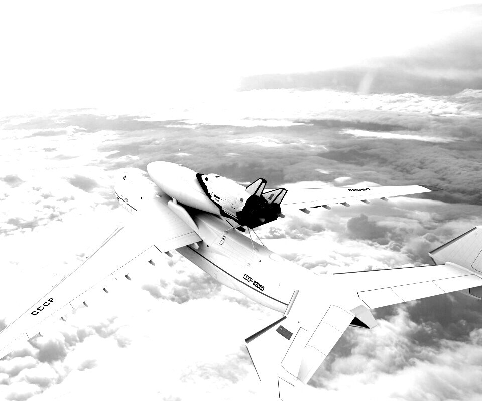 Грузовой самолёт обои