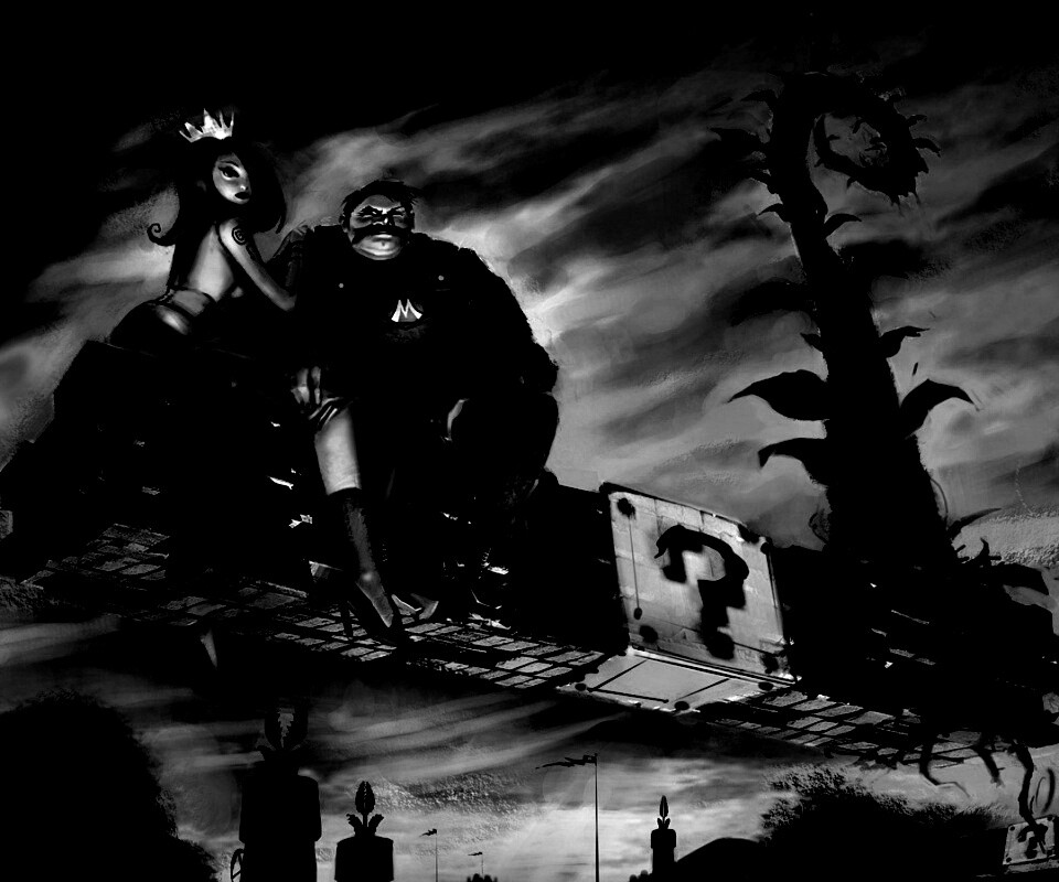 Марио - альтернативная концовка обои