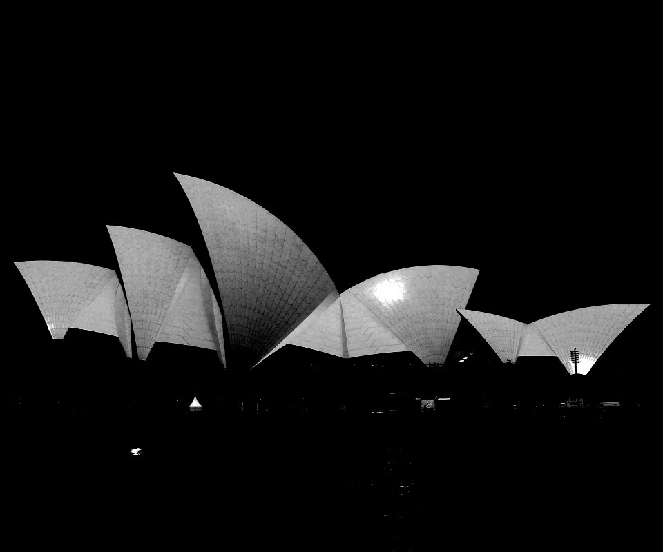 Здание оперного театра в Сиднее обои