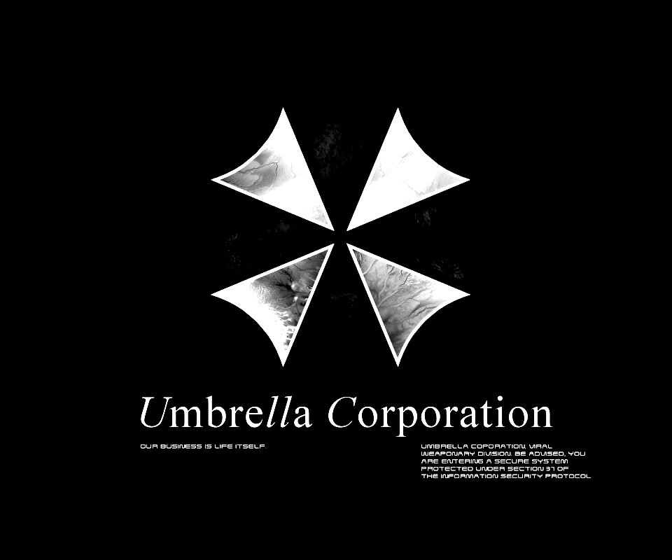Логотип корпорации Амбрелла (Umbrella corp) обои