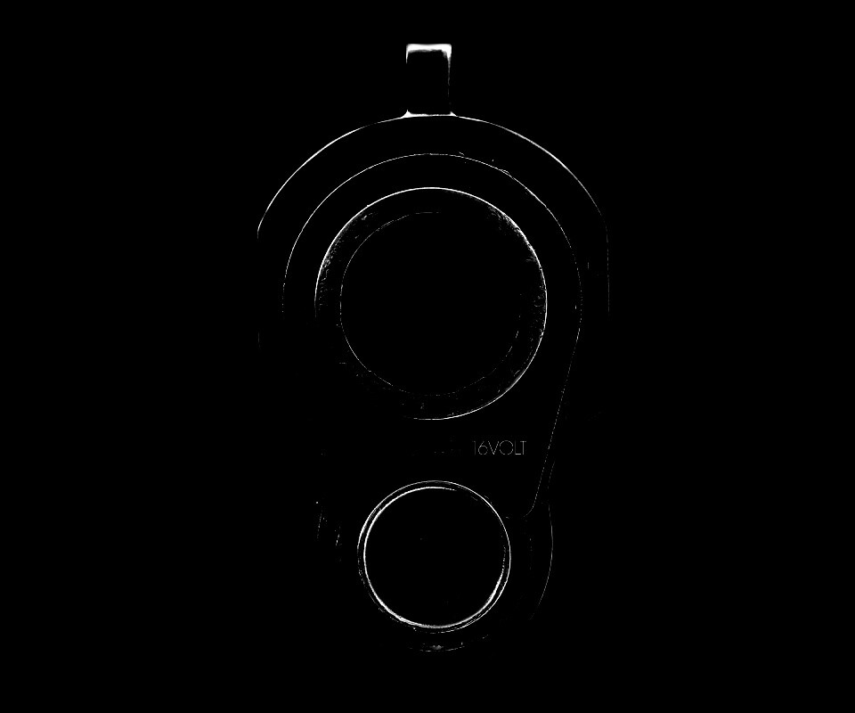 Дуло пистолета обои