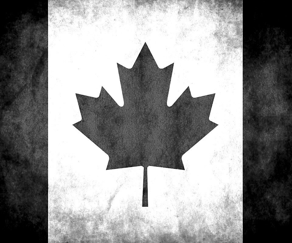 Флаг канады, кленовый лист обои