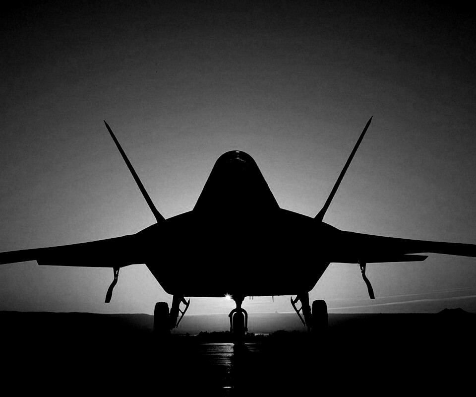 Истребитель F22 обои