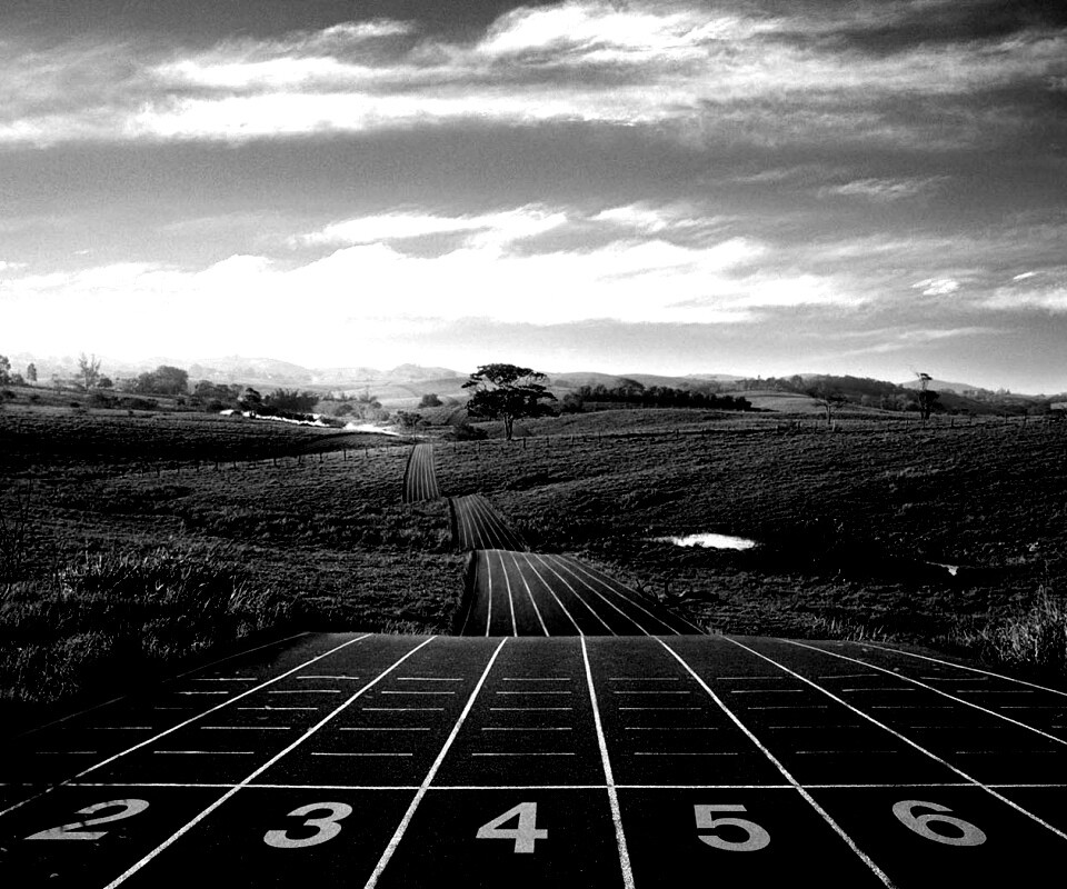 Бесконечная беговая дорожка обои