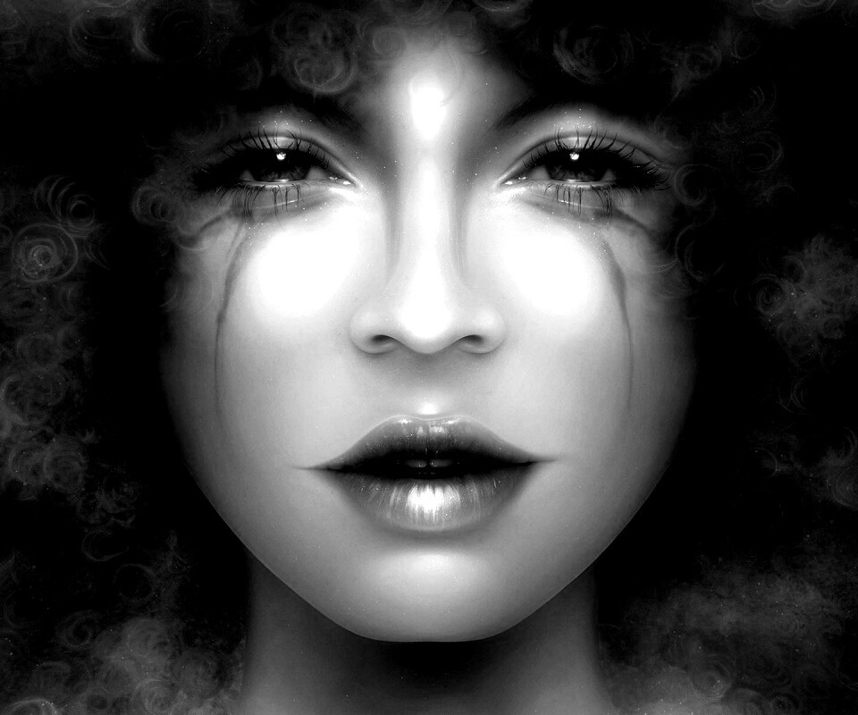 Карамельное личико обои