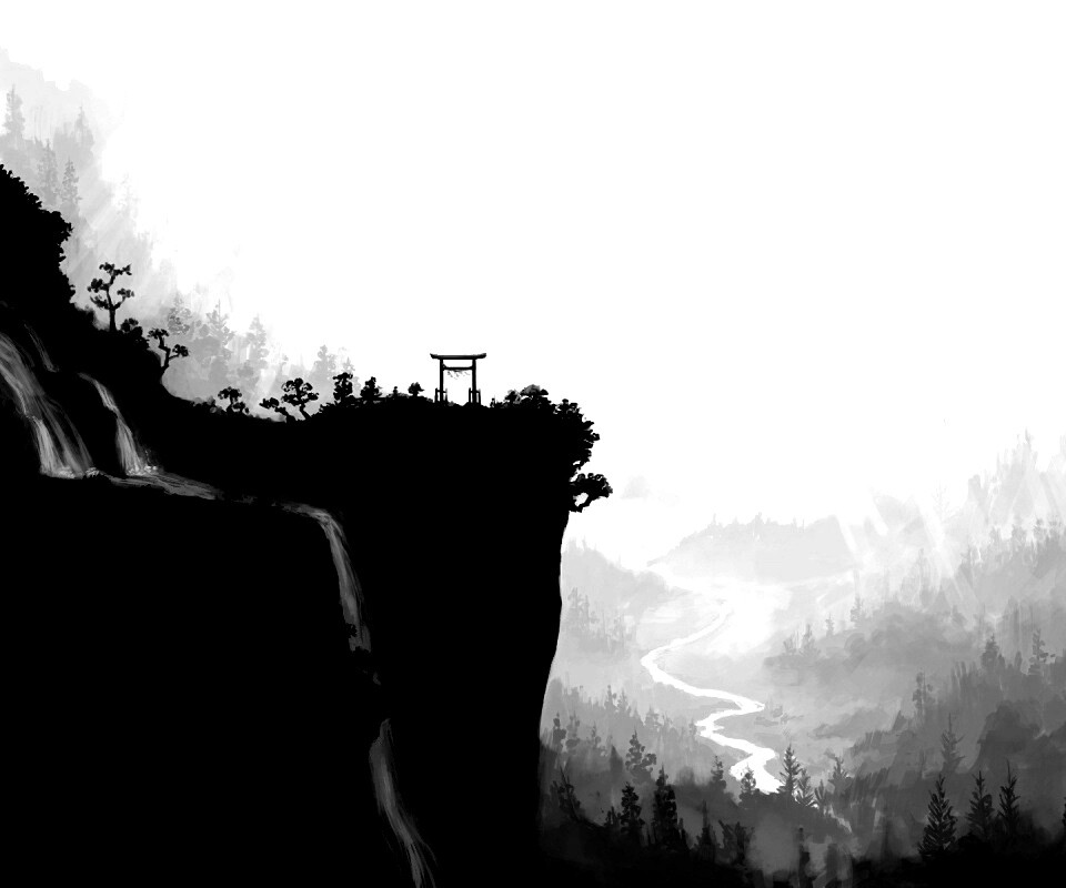 Пейзаж в китае обои