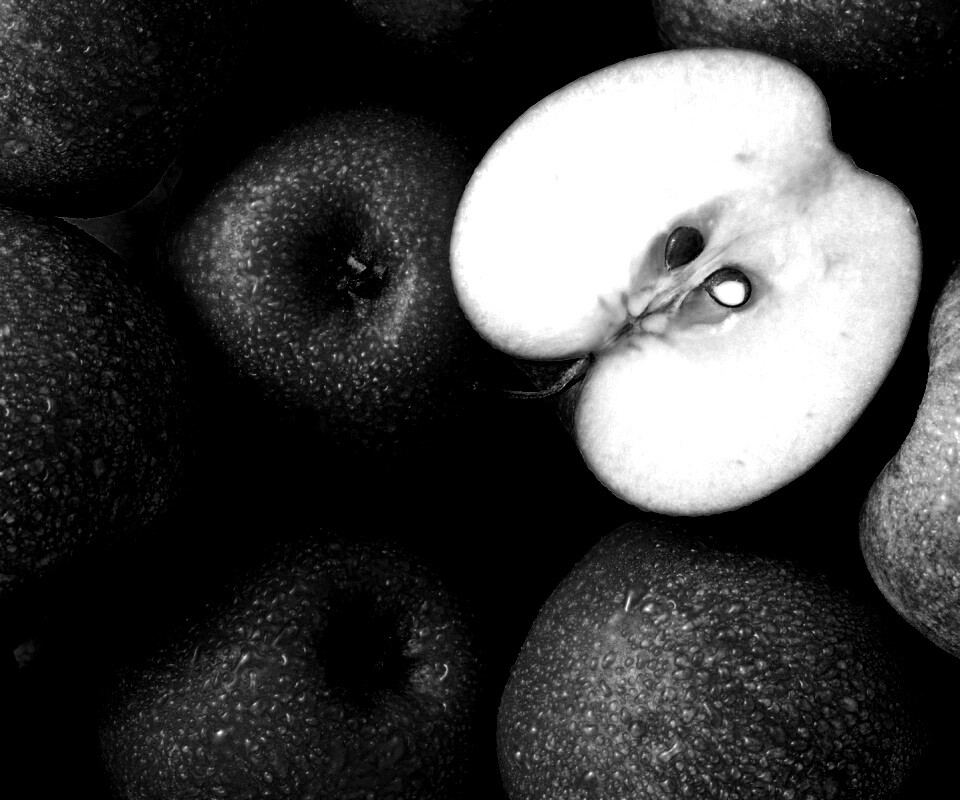 Вкусные свежие яблоки обои