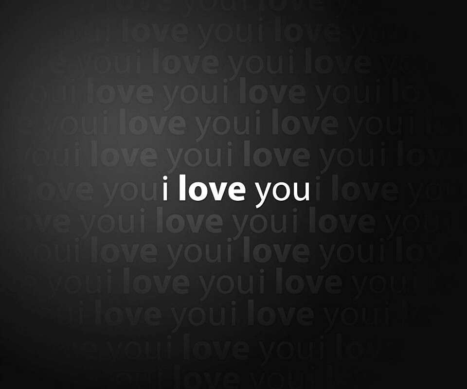 Я люблю тебя обои