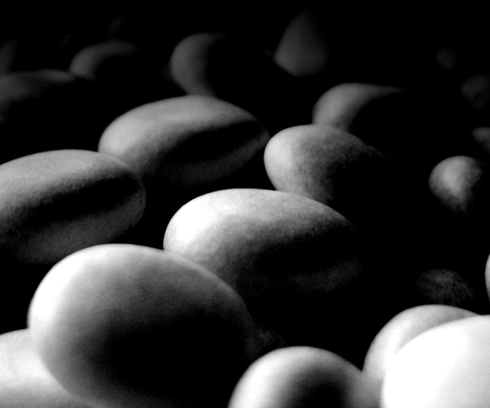 Гладкая галька обои