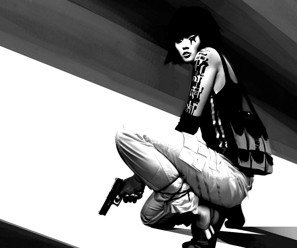 Фейт с пистолетом обои