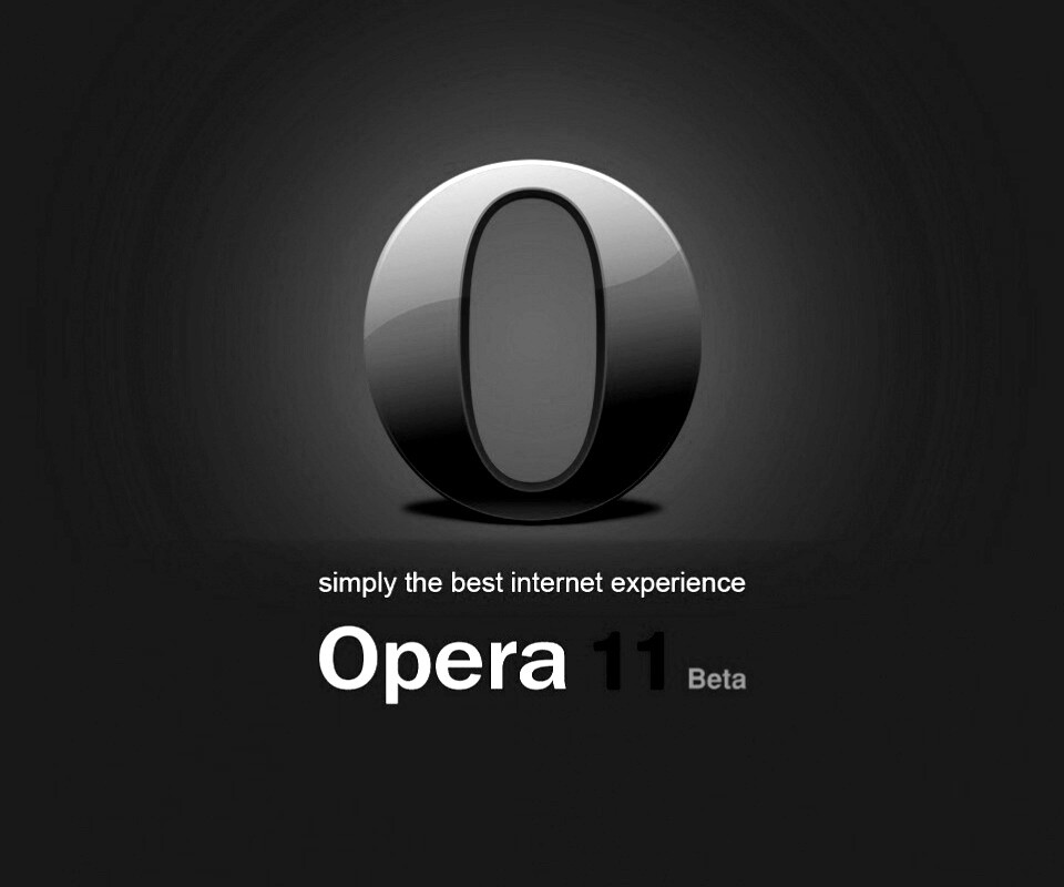 Opera 11 обои