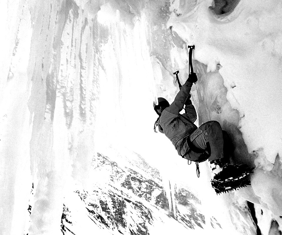 Альпинист обои