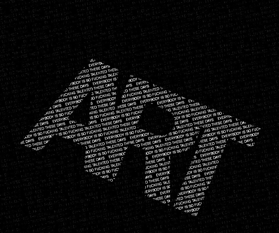 Последнее время все блин такие талантливые обои