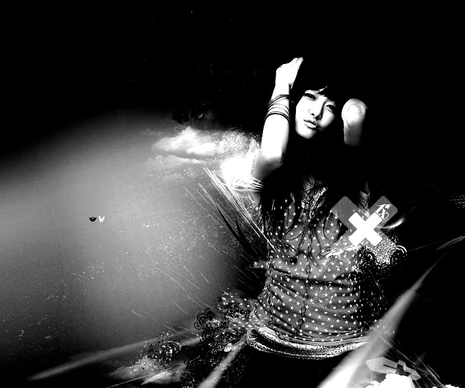 Гламурная китаянка обои