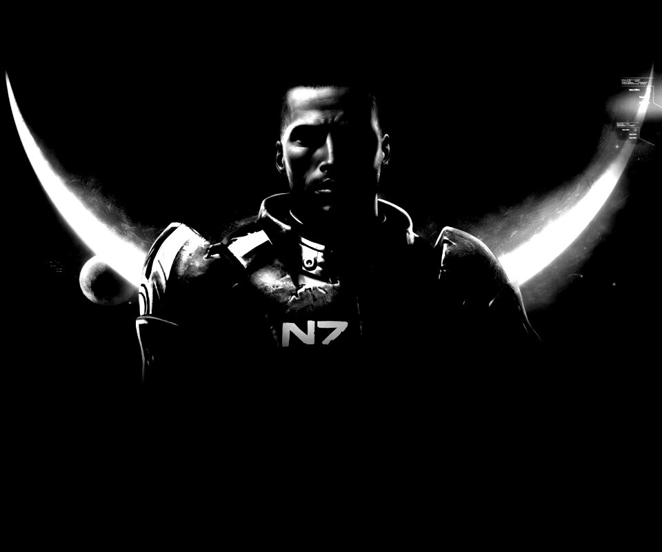 Шепард из Mass Effect обои