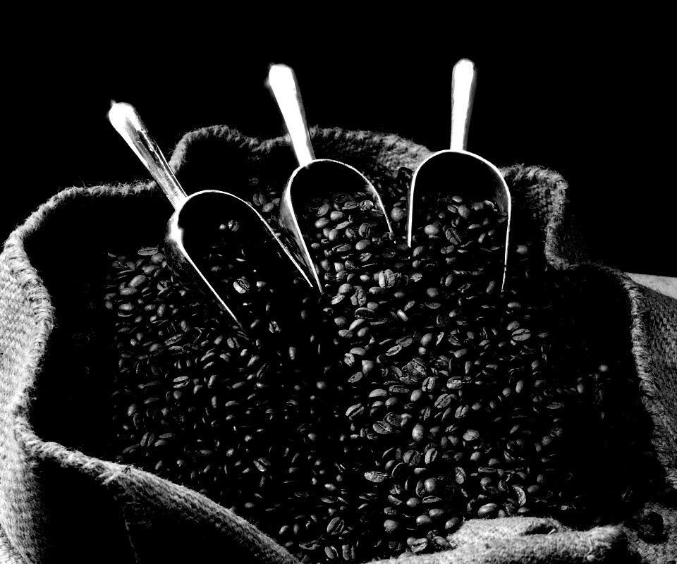 Мешок кофейных зерен обои