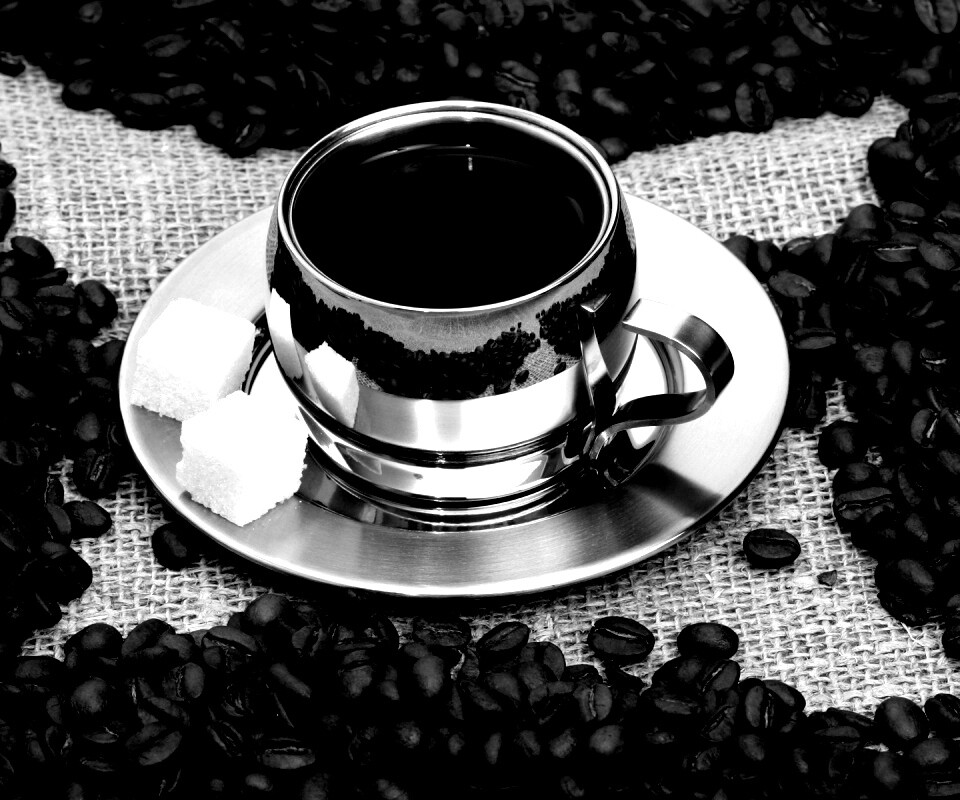 Кофе с сахаром обои