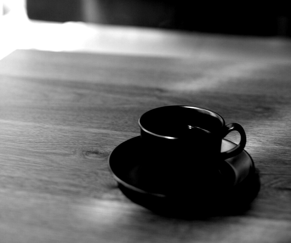 Кофе на столе обои