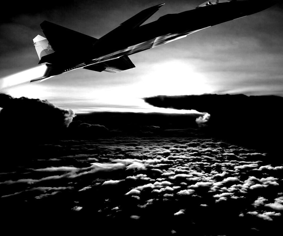 Истребители в небе обои