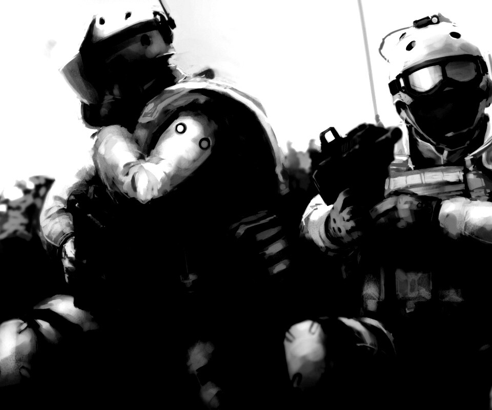 Спецназ в засаде обои